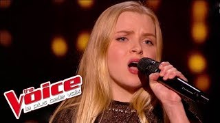 Yves Montand – Les feuilles mortes  Johanna Serrano  The Voice France 2015  Épreuve Ultime [upl. by Eicats]