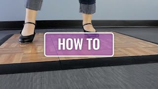 How to Install Modular Dance Tiles [upl. by Fernandez]