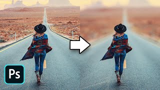 Easy Way to Blur Backgrounds in Photoshop [upl. by Oilisab]