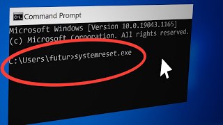 How to Reset Windows 10 From Command Prompt Easier Way to Reset [upl. by Aerbas]