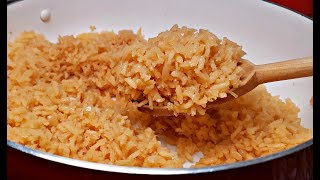 The Easiest Mexican Rice Recipe [upl. by Johppa]