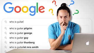 Googles Most Searched Guitar Questions [upl. by Lonnard]