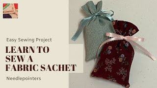 How to Make a Sachet Bag [upl. by Claudius]