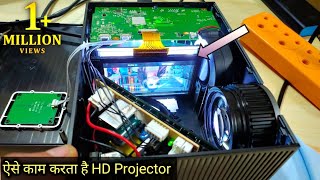 Whats Inside A projector  A small Powerful Screen  How Projector Works [upl. by Arimlede778]