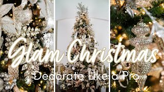 How to Decorate a Glam Christmas Tree [upl. by Nitnert269]