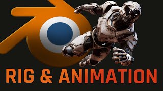 How to Rig and Animate in BLENDER [upl. by Hgieloj]