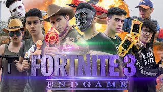 FORTNITE EN LA VIDA REAL 3 ENDGAME  LA SERIE  Changovisión  La película Parodia Engame [upl. by Dlonyer]