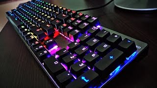 MOTOSPEED Inflictor CK104 Mechanical Gaming Keyboard [upl. by Ahsiener]