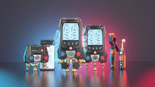 The new generation of digital manifolds testo 557s testo 550s and testo 550i [upl. by Ardnahsal]