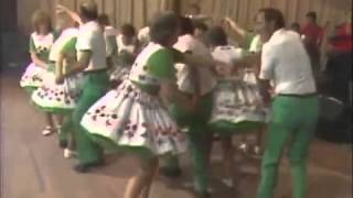 Southern Appalachian Cloggers at the Georgia Mountain Fair 1983 [upl. by Leaper519]