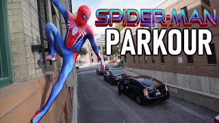 Best Of Spider Man Parkour [upl. by Mars]