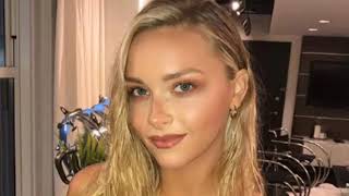 Looks beautiful Camille Kostek girlfriend of Rob Gronkowski poses in an incredible photo [upl. by Neira]