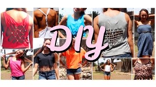 10 WAYS TO CUT A TSHIRT FOR SUMMER [upl. by Amby]