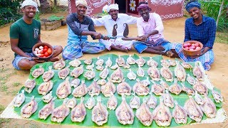 DRY FISH GRAVY  Karuvadu Kulambu  Traditional Karuvattu Kulambu  DryFish Village Food Recipe [upl. by Pompei]