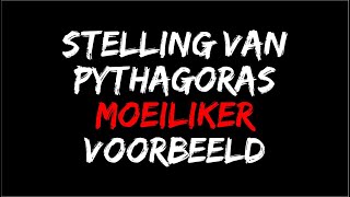 Pythagoras Moeiliker Voorbeeld [upl. by Zoa]