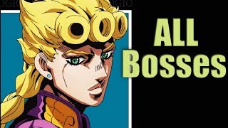 JoJos Bizarre Adventure Golden Wind PS2 All Bosses No Damage [upl. by Odranreb]