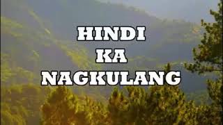 Di Ka Nagkulang by Papuri Singers with Lyrics [upl. by Imeon]