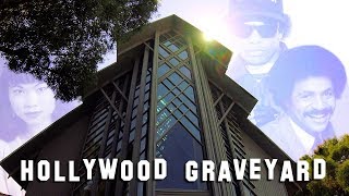 FAMOUS GRAVE TOUR  Rose Hills EazyE Ron Glass etc [upl. by Elleunamme132]