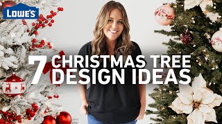 7 Christmas Tree Design Ideas  How to Decorate a Christmas Tree [upl. by Janaya982]