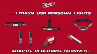 Milwaukee® REDLITHIUM™ USB Personal Lights [upl. by Lore]