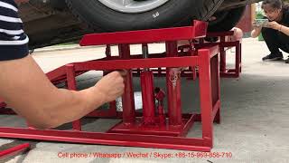 How to use hydraulic car service ramps USD30 per pieceFreight not included [upl. by Assener]