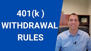 Your 401k – How do you use it What are the 401k withdrawal rules [upl. by Amir]