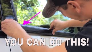 How To Fix Repair Loose Molding or Trim On Your Car [upl. by Osbourn]