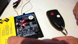 How To Program A Sherlotronics 2 Channel Receiver and Remote [upl. by Freeman657]