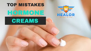 Top Mistakes to Avoid When Applying Hormone Creams [upl. by Reinal]