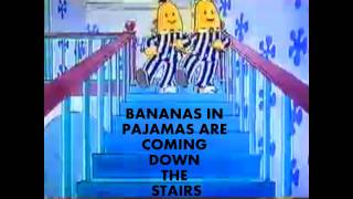 BANANAS IN PAJAMAS THEME amp LYRICS [upl. by Philipines]