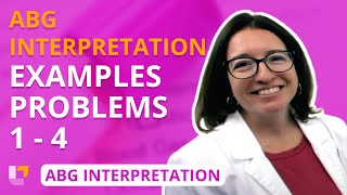 Arterial Blood Gas ABG Interpretation  Example Problems 14  LevelUpRN [upl. by Derron49]