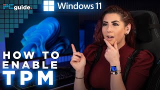 Windows 11 How To Enable TPM 20 In BIOS [upl. by Dwain]