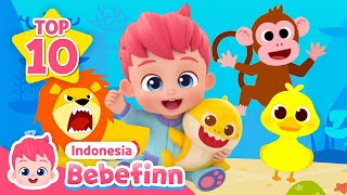 TOP 10  Kumpulan Lagu Anak  Bebefinn Bahasa Indonesia [upl. by Juta]