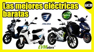 Motocicletas ELECTRICAS en México Las más BARATAS y MEJORES  2021 [upl. by Glynas]