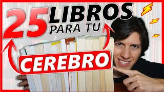 📚 25 LIBROS para ESTUDIAR más RÁPIDO y EJERCITAR el CEREBRO ► Libros Recomendados 2020 [upl. by Ryder]