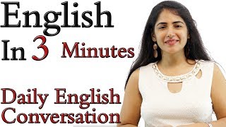 Spoken English Learning Video  English Speaking Practice [upl. by Etezzil]