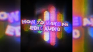 Edit Audio Tutorial After Effects [upl. by Sorodoeht139]