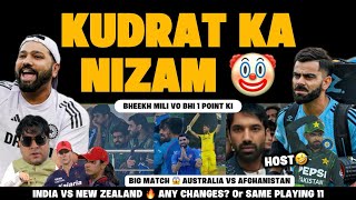 JUST RCB THINGS 🤡 PAAIJAAN AB HUM KYA KREGE 😂 HOST 1 POINT LE LO  IND Vs NZ 🔥 AFG Vs AUS BIG MATCH [upl. by Akital]