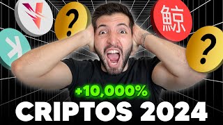 TOP 5 CRIPTOMONEDAS 2024 Crearán MILLONARIOS [upl. by Farl]