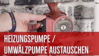 Pumpentausch Heizungspumpe  Umwälzpumpe tauschen Anleitung [upl. by Ajim768]