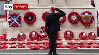 Armistice Day UK falls silent to remember war dead [upl. by Talbott]