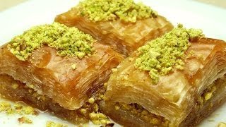 How to Make Baklava  Easy Turkish Recipes [upl. by Gennifer325]