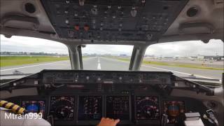 airTran 717 take off LGA cockpit view [upl. by Andersen]