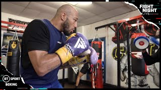 Lyndon Arthur Looks Seriously Alert During Technical Boxing Session Ahead Of July 10 Return 🔥 [upl. by Aseena155]