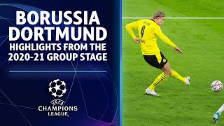 Borussia Dortmund Highlights from the 202021 Group Stage  UCL on CBS Sports [upl. by Gnay]