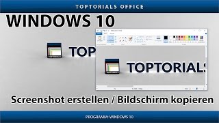 Screenshot erstellen  Bildschirm kopieren Windows [upl. by Jacquenette]