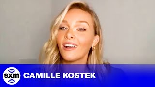 Camille Kostek Says Tanaye White Is Gronks Favorite Model  SiriusXM [upl. by Jenn]