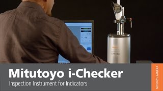 Mitutoyo iChecker  Inspection Instrument for Indicators [upl. by Neruat597]