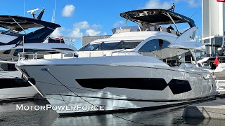 2023 Sunseeker 76 Yacht Walkaround Tour [upl. by Kylander]