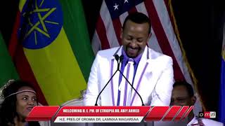 PM Abiy Ahmed speech in Minnesota USA [upl. by Mcgill801]